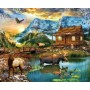 SUN46021 WHITE MOUNTAIN CABIN, 1000 21