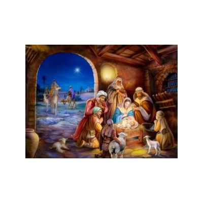 SUN60609 UPON A HOLY NIGHT, 1000, 24x
