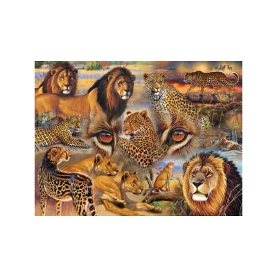 SUN70934 BIG CATS OF THE PLAINS, 500 *