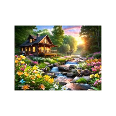 SUN71810 MOUNTAIN OTTER STREAM, 1000, 25