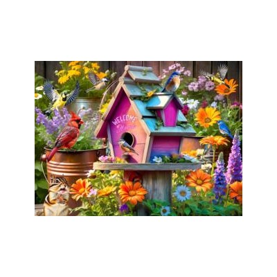 SUN71840 BIRDS AT HOME, 300, 25