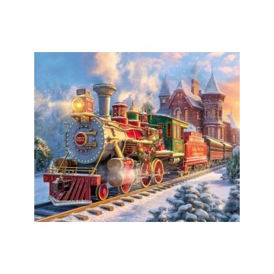SUN77057 CHRISTMAS TRAIN RIDE, 1000, 25x