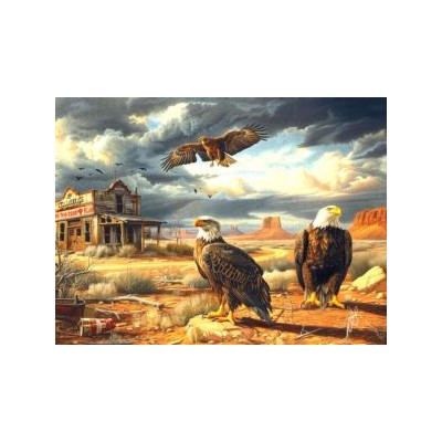 SUN77063 WATCHERS OF THE DESERT, 1000, 25