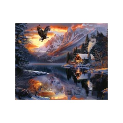 SUN77108 WINTER PEACE, 1000, 25