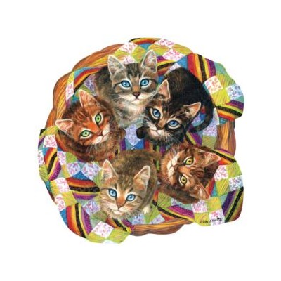 SUN95023 KITTEN BASKET, shape, 21
