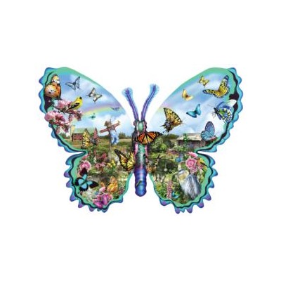 SUN95056 BUTTERFLY FARM, shaped, 20
