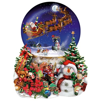 'SUN95302 SANTA''S SNOWY RIDE, shape, 10,x'