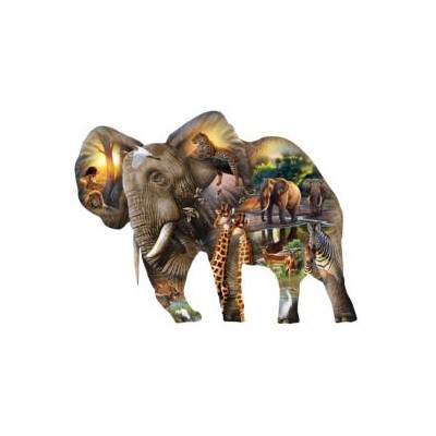 SUN95769 ELEPHANT HABITAT, shape, 21