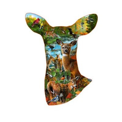 SUN97022 DEER DOMAIN, SHAPE, 24