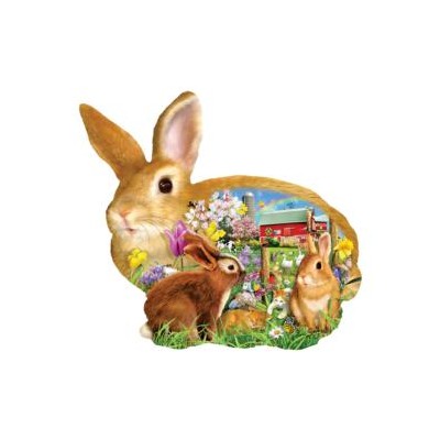 SUN97038 SPRINGTIME BUNNIES, shape, 21