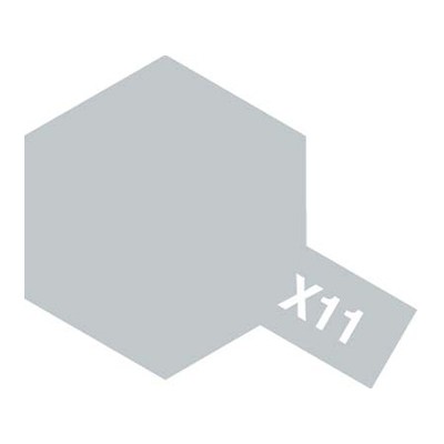 TAM81511 X-11 CHROME SILVER ACRY *6