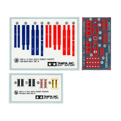 TAM12637 SEAT BELT SET A 1/20