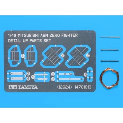 TAM12624 MITSUB.A6M ZERO FIGHTER DET.UP PARTS KIT