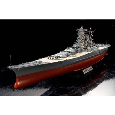 TAM78025 IJN YAMATO BATTLESHIP DELUXE 1/350