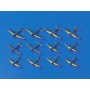 TAM31516 JAPANESE NAVAL PLANES(LATE PAC) 1/700