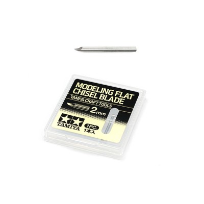 TAM74143 MODELING FLAT CHISEL BLADE 2mm