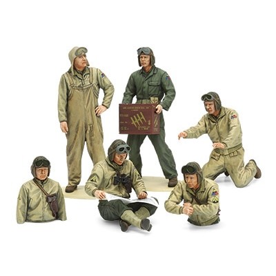 TAM35347 US TANK CREW EURO THEATER 1/35