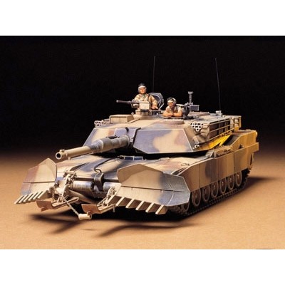 TAM35158 US M1A1 ABRAMS w mine plow 1/35