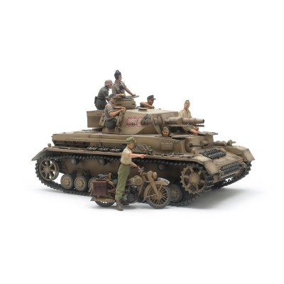 TAM25208 PANZER IV. F & MOTORCYCLE N.AFI 1/35