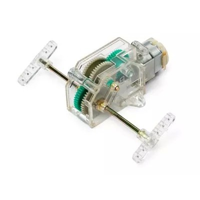 'TAM89916 ''LTD'' 4-SPEED CRANK AXLE GEARBOX (CLEAR)'