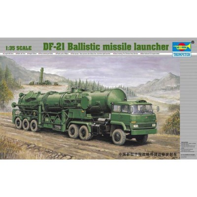 TRU00202 CHINESE DF-21 BALLISTIC MISS.LAUNCH.1/35