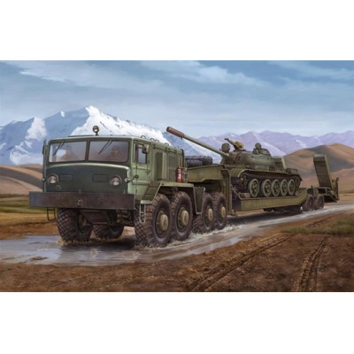 TRU00211 SOVIET TANK TRANSPORTER MAZ537G 1/35
