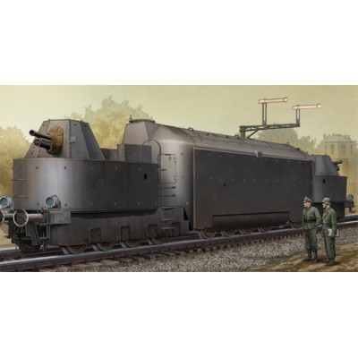 TRU00223 GERM.ARMORED TRAIN PANZERTRIEBWAGEN