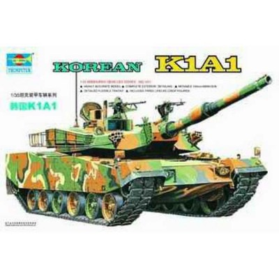 TRU00331 K1A1 KOREAN TANK 1/35