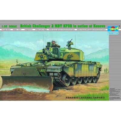 TRU00345 CHALLENGER 11 KFOR KOSOVO TANK 1/35