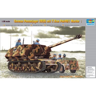 TRU00354 GERMAN PANZERJAGER 39(H) 1/35
