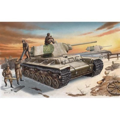 TRU00359 KV-1 MODEL 1942 HEAVY CAST 1/35