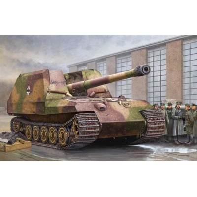TRU00378 GERM. GESCHUTZWAGEN TIGER FUR 17CM 1/35..