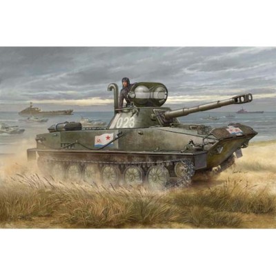 TRU00381 RUSSIAN PT-76B LIGHT AMPH.TANK 1/35