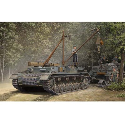 TRU00389 GERM.BERGEPANZER IV REC.VEH.1/35