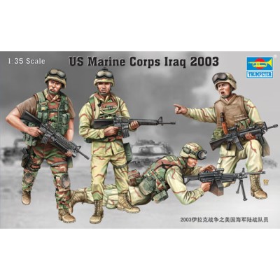 TRU00407 US MARINE CORPS IRAQ 2003 1/35SD