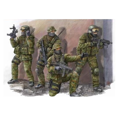 TRU00422 MOD.GERM.KSK ANTI TERR.FIG.SET 1/35