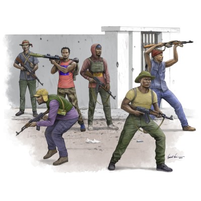 TRU00438 AFRICAN FREEDOM FIGHTERS 1/35