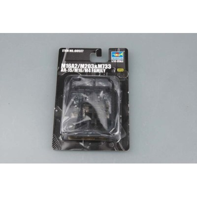 TRU00507 AR15/M16/M4 FAMILY M733 MACHINE GUN 1/35