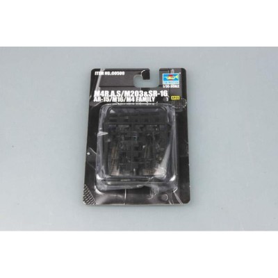 TRU00509 AR15/M16/M4FAMILY SR16 MACHINE GUN 1/35