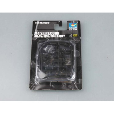 TRU00510 AR15/M16/M4 FAMILY CQB MACHINE GUN 1/35