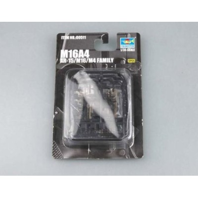 TRU00511 AR15/M16/M4FAMILY M16A4 MACHINE GUN 1/35