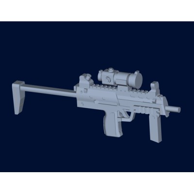 TRU00523 MP7 GERMAN SUBMACHINE GUNS(6)