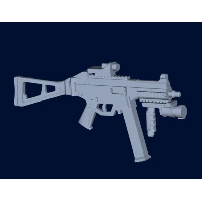 TRU00524 UMP .45 UNIVERSAL SUBM. GUN 1/35(4)