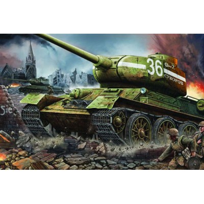 TRU00902 T-34/85 MODEL 1944 FACTORY NO.183 1/16