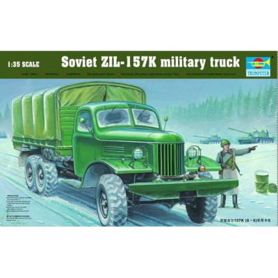 TRU01003 SOVIET ZIL-157K MILITARY TRUCK, 1/35