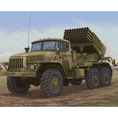TRU01014 RUSSIAN BM-21 HAIL MRL EARLY 1/35