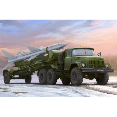 TRU01033 RUSSIAN ZIL-131V TOWED PR-11 SA-2 GUIDELINE 1/35