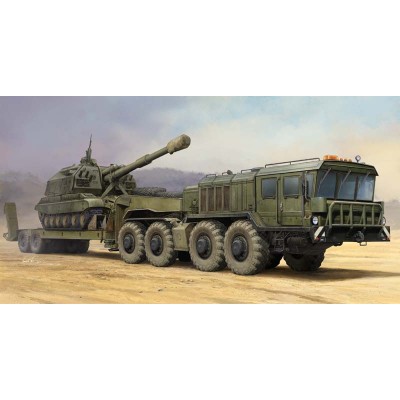 TRU01039 RUSSIAN KZKT-7428 RUSICH TANK TRANSPORTER 1/35