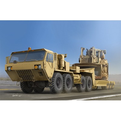 TRU01055 M983A2 HEMTT TRACTOR W/M870A1 SEMI-TRAILER 1/35