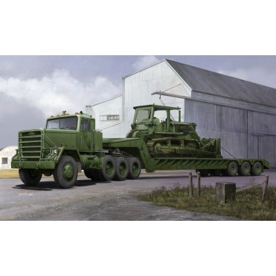 TRU01078 M920 TRACTOR TOW M870A1 SEMI TRAILER 1/35